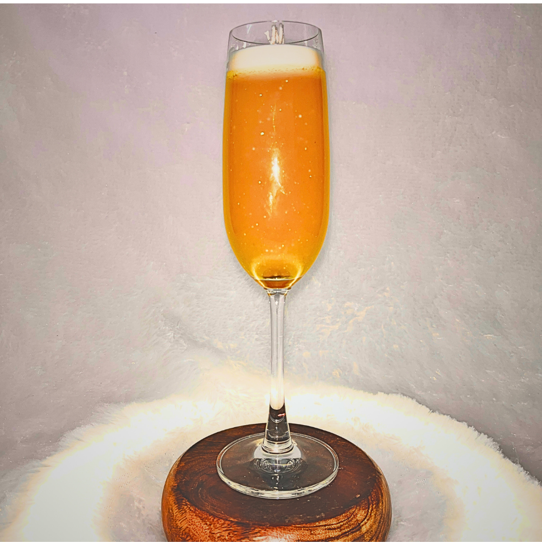 Golden Hour Champagne Candle