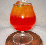 Aperol Spritz Candle