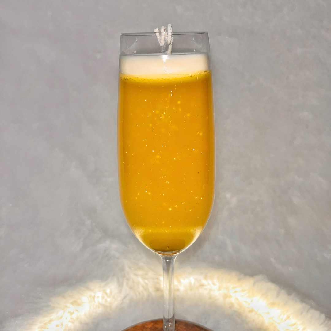 Golden Hour Champagne Candle - Image 2