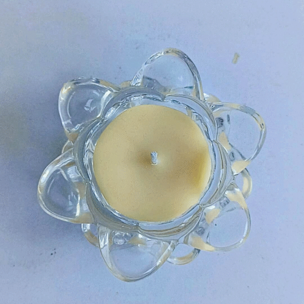 Serene Bloom Crystal Candle - Image 2