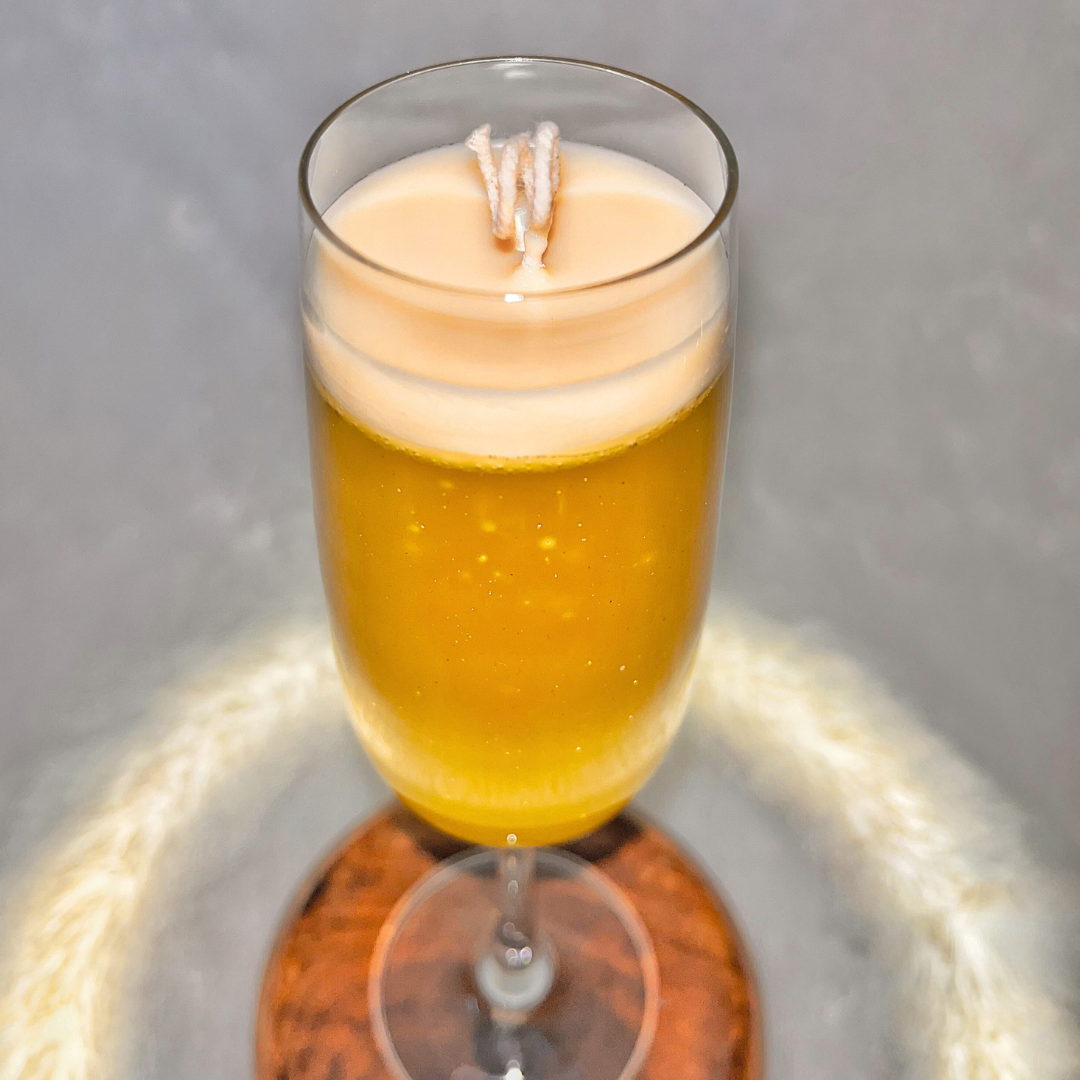 Golden Hour Champagne Candle - Image 4