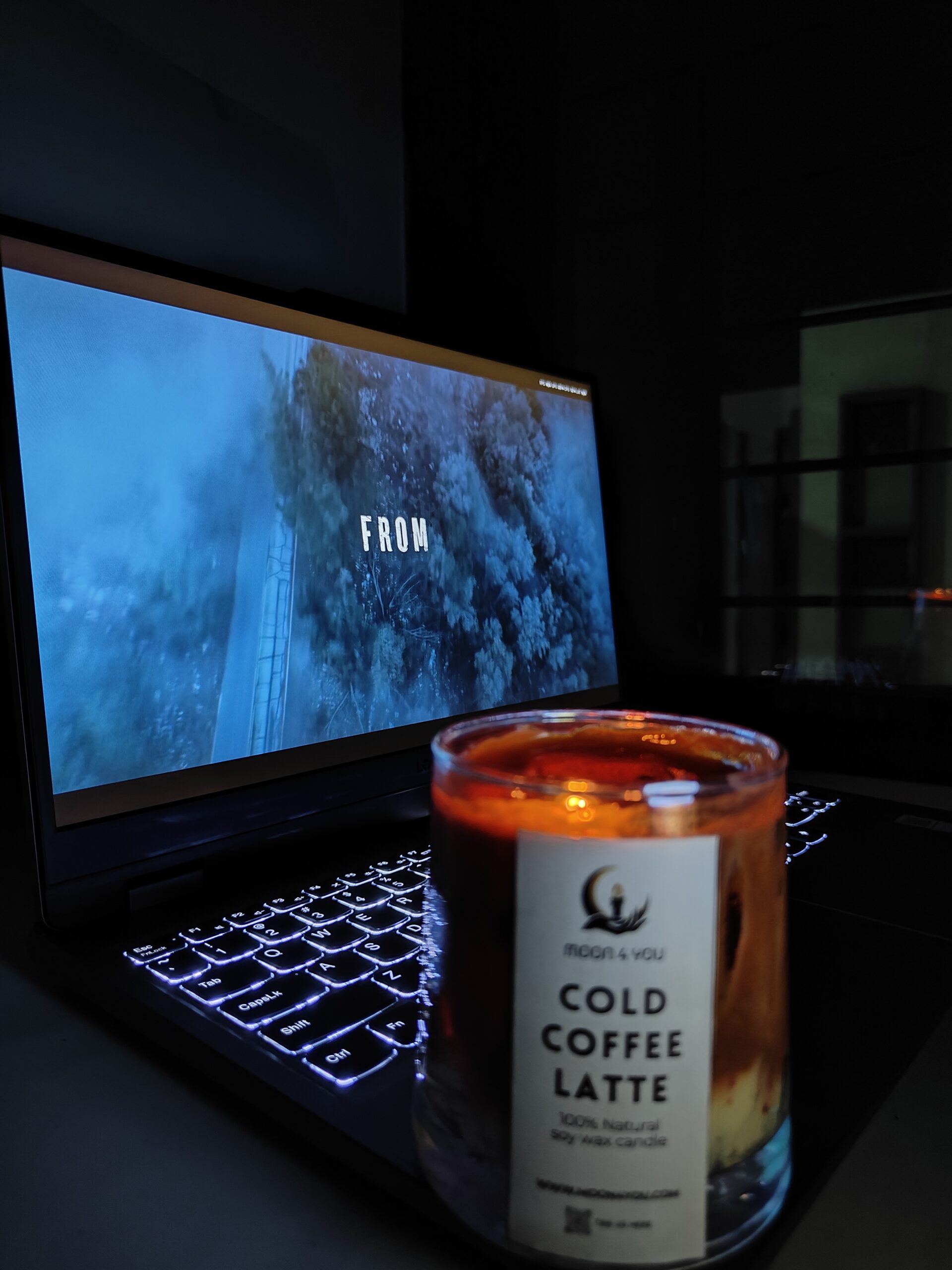 Espresso Kiss Latte Candle - Image 2