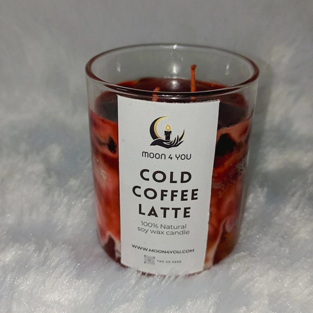 Espresso Kiss Latte Candle